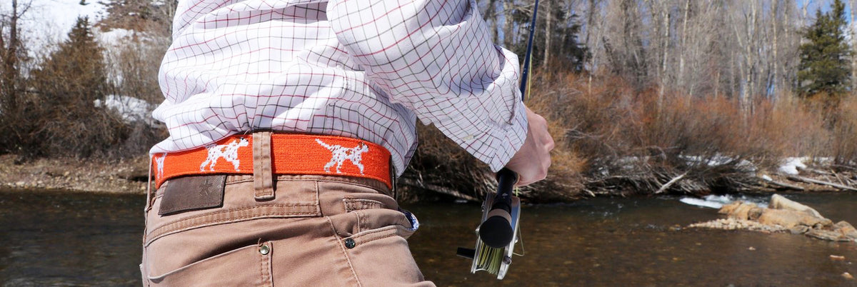 Needlepoint Belts - Hand-stitched Needlepoint Belts