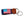 Hand-stitched American Flag needlepoint keychain showing American Flag on both sides against a navy blue background and leather backing.  Stainless steel D-ring and keyring.