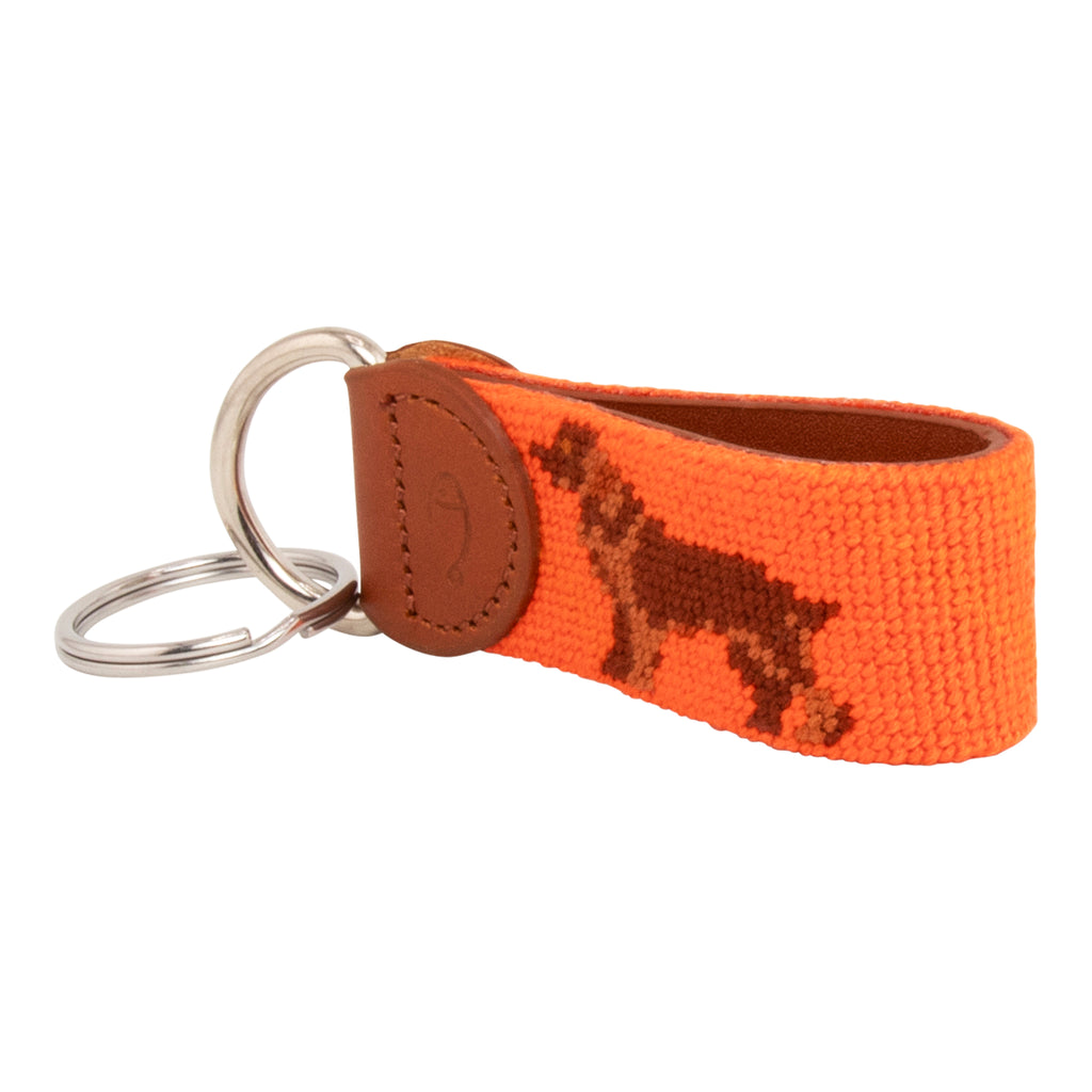 Boykin Spaniel Needlepoint Key Fob