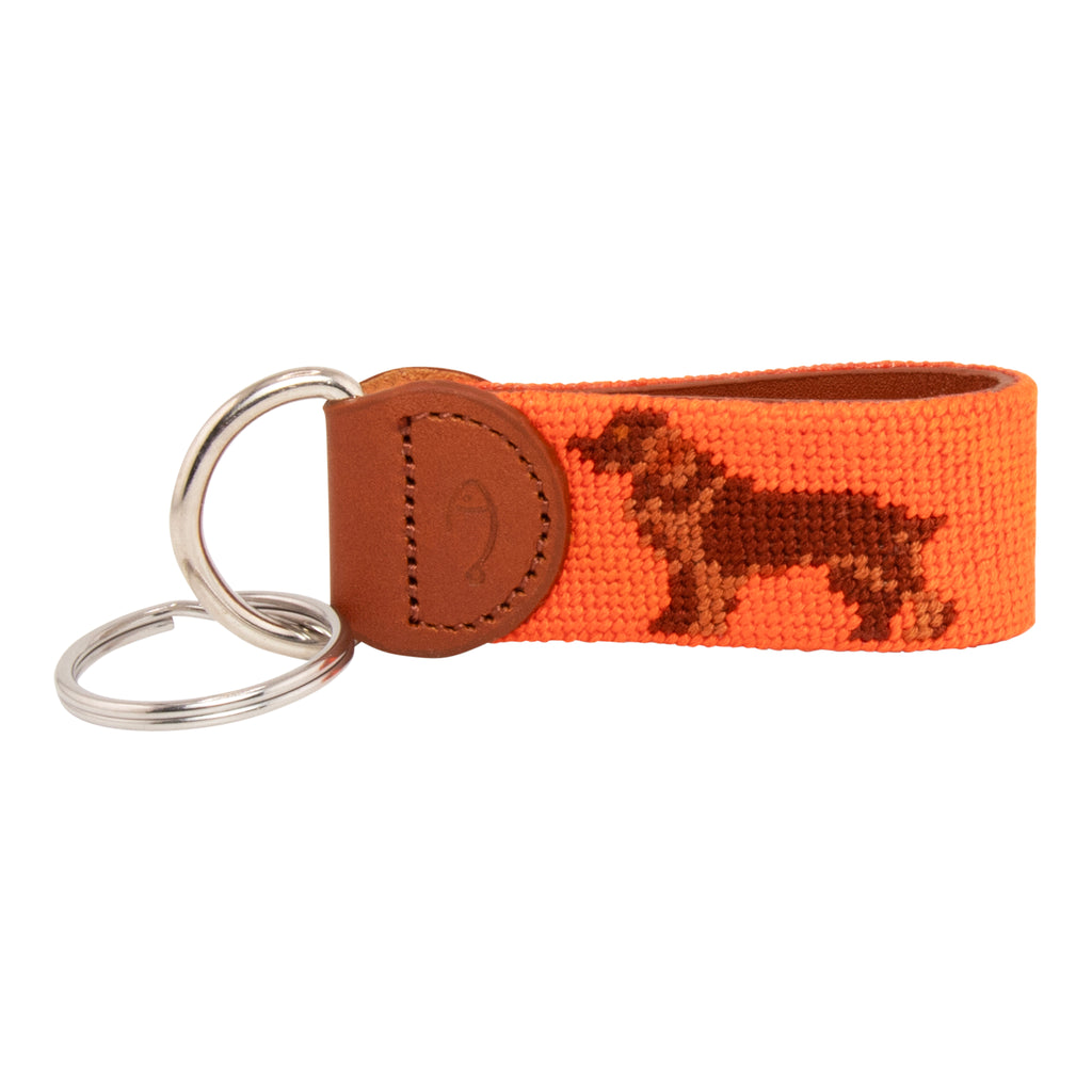 Boykin Spaniel Needlepoint Key Fob