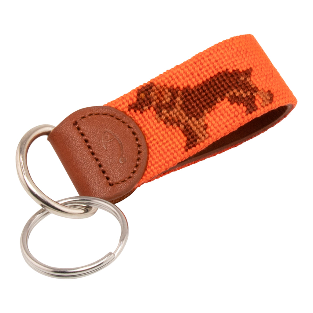 Boykin Spaniel Needlepoint Key Fob