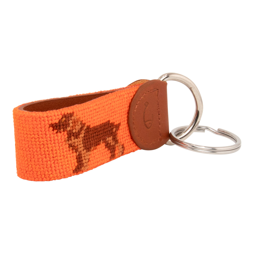 Boykin Spaniel Needlepoint Key Fob