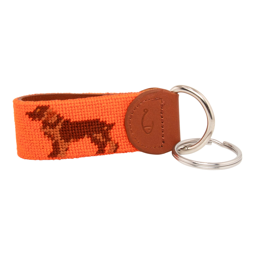 Boykin Spaniel Needlepoint Key Fob