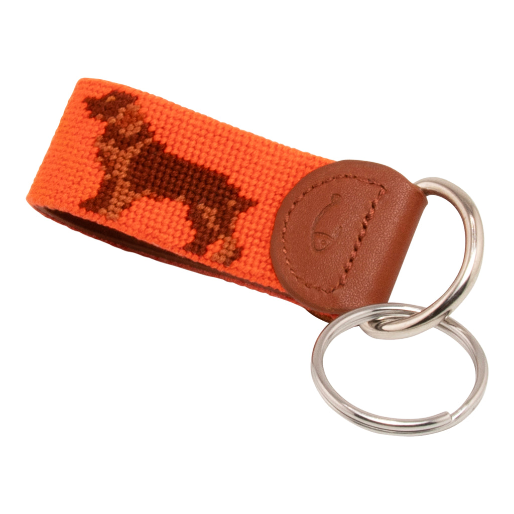 Boykin Spaniel Needlepoint Key Fob