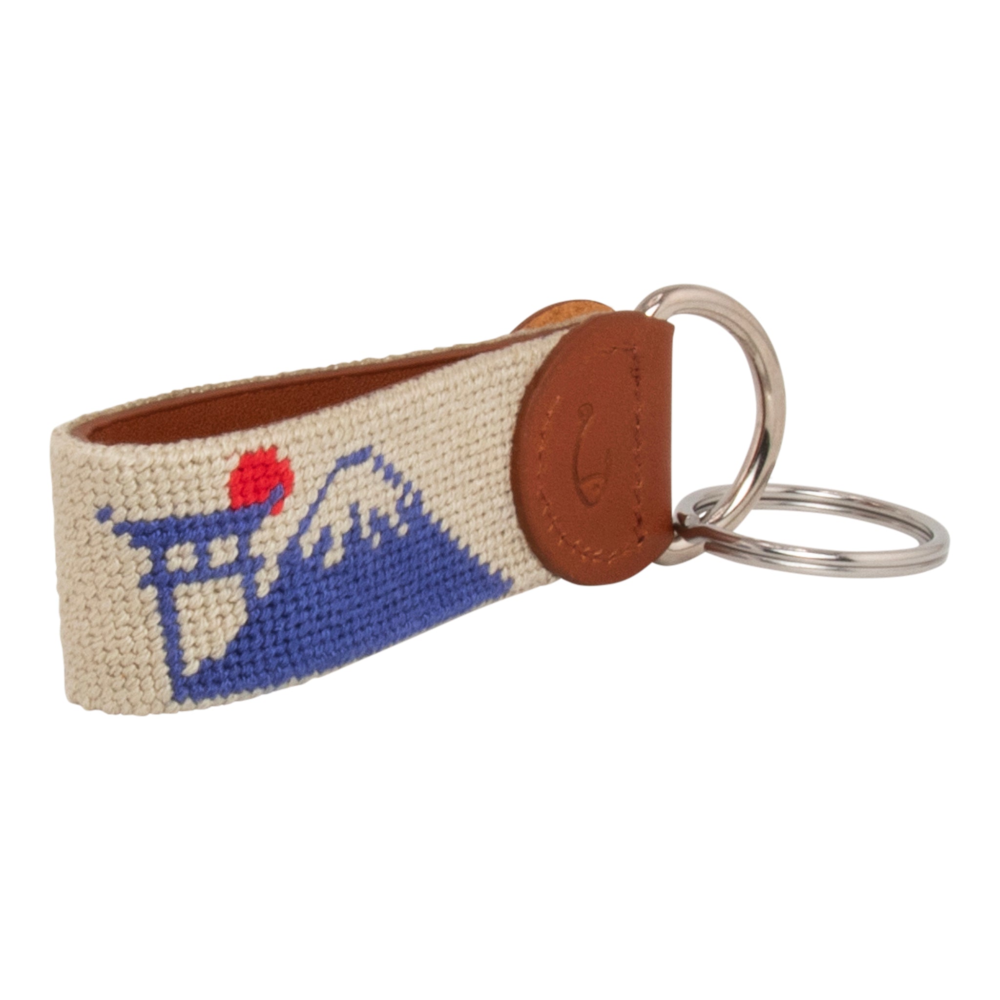 Japan Needlepoint Key Fob