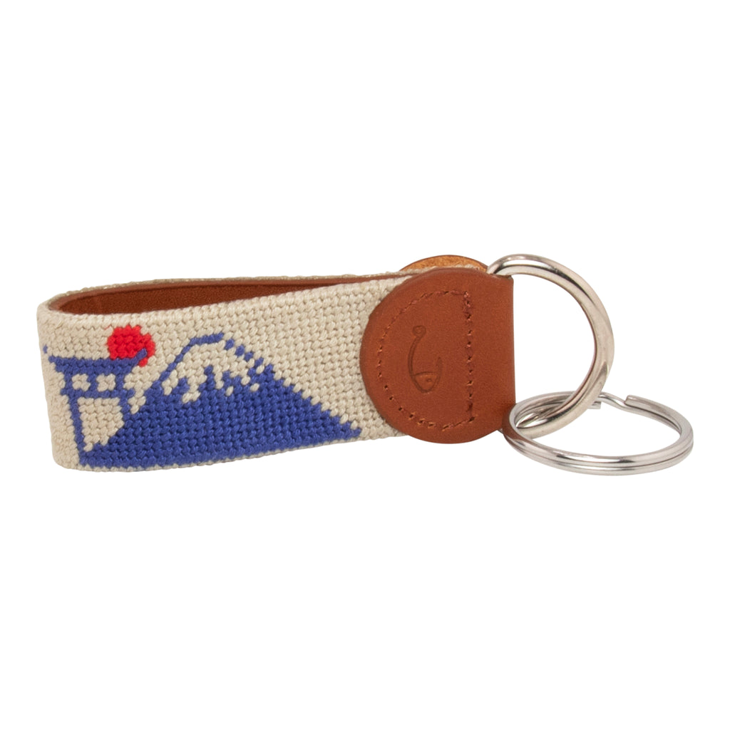 Japan Needlepoint Key Fob