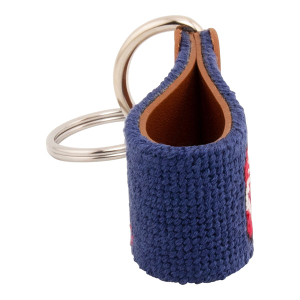 Pickleball Needlepoint Key Fob