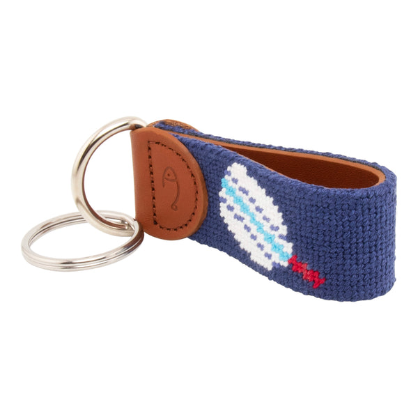 Pickleball Needlepoint Key Fob
