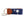 needlepoint keychain showing South Carolina State Flag against navy blue background, Palmetto and crescent, same design on both sides hand-stitched, leather backing with stainless steel keyring