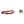 Side view southern sportsman themed needlepoint sunglass strap showing shotgun dove pointer dog fish patterns against a navy blue background with sturdy cotton covered silicone ear connectors and a soft leather backing