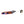 Side View Texas Flag needlepoint sunglass strap showing the Texas Flag against a navy blue background with sturdy cotton covered silicone ear connectors and a soft leather backing
