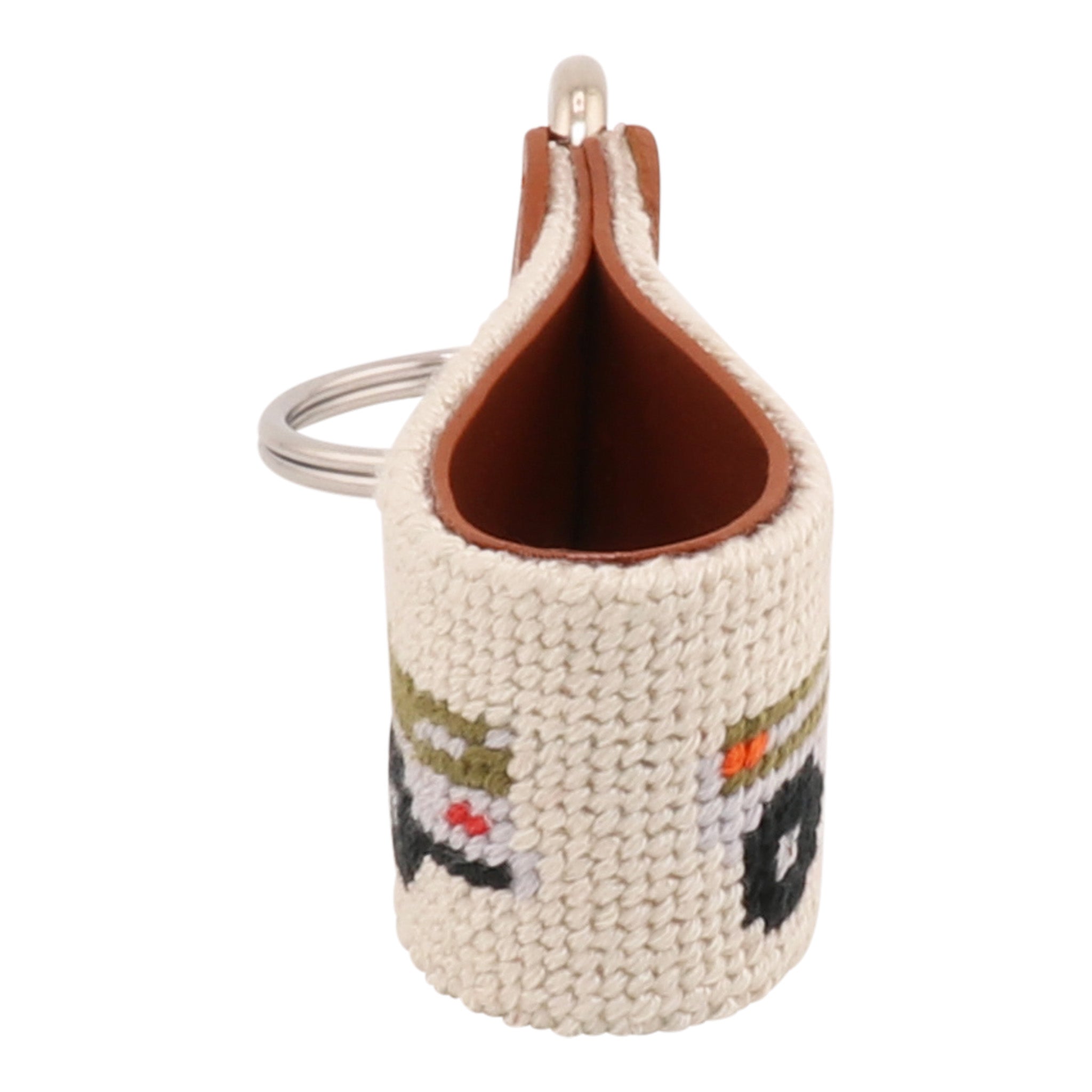 Pickup Truck Needlepoint Key Fob